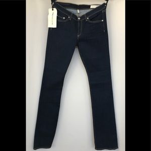 rag & bone Stilleto Boot Jean Heritage Wash NWT